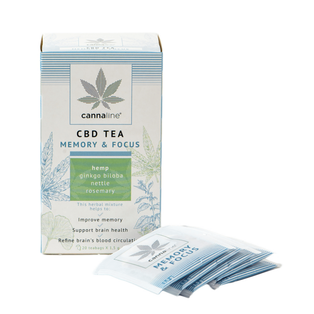 Cannaline CBD-Tee, Memory & Focus