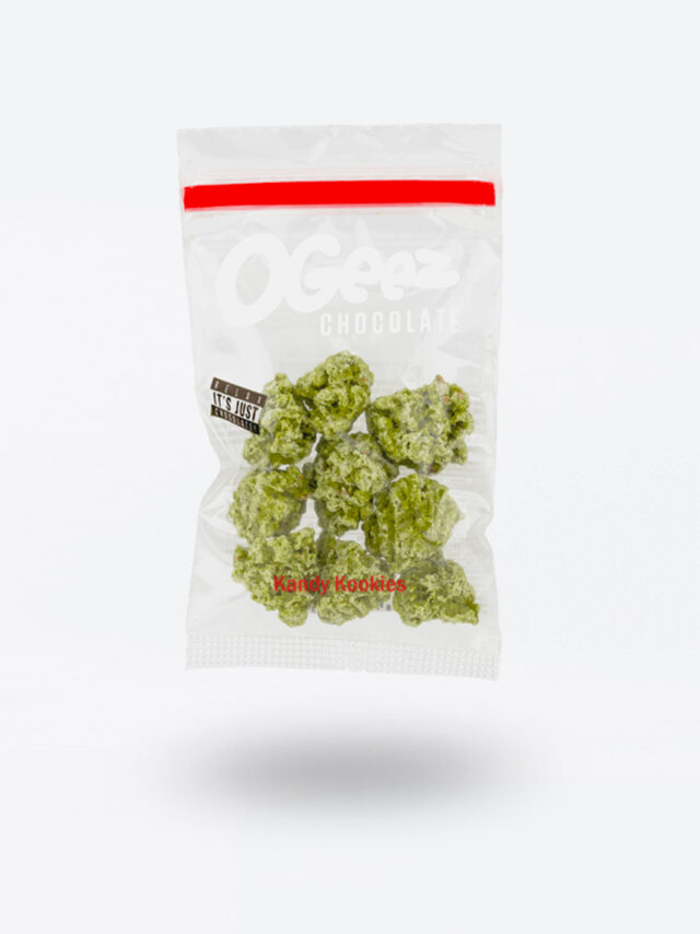OGeez Chocolate 35g, Schokolade in Weed-Optik – Bild 4