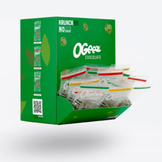 OGeez Chocolate 10g, Schokolade in Weed-Optik