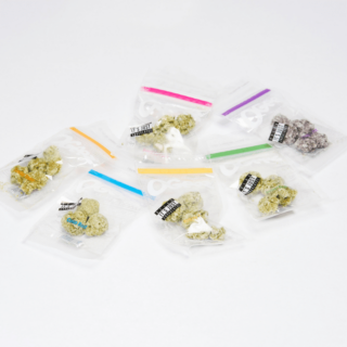 OGeez Krunch. Schokolade in Weed-Optik