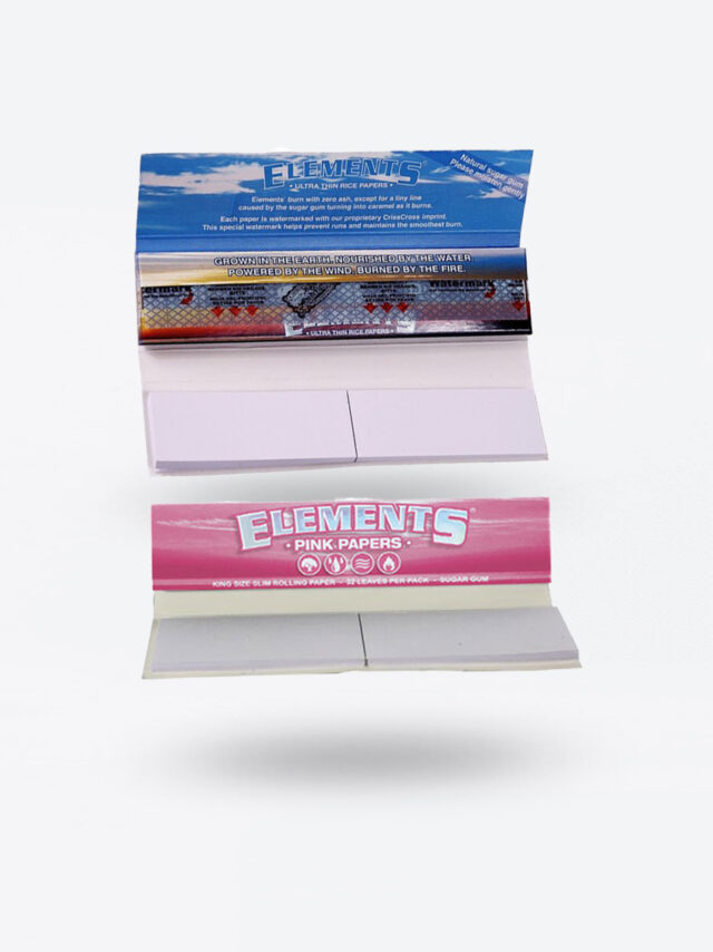 Elements Connoisseur King Size Slim Rice Papers + Tips