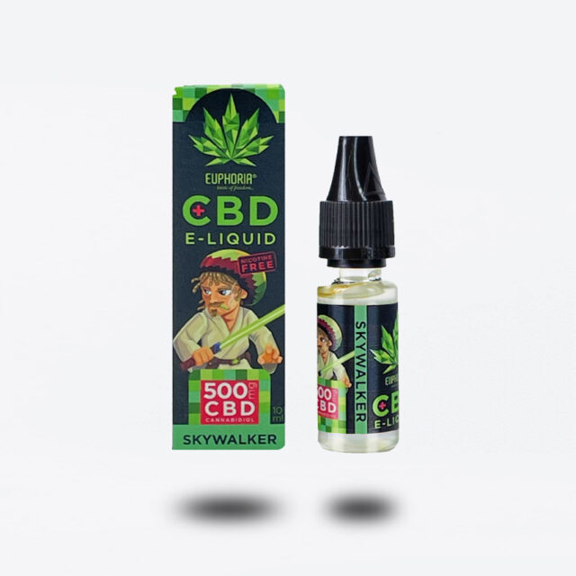 Euphoria CBD E-Liquid Skywalker 500 mg, Extra Strong