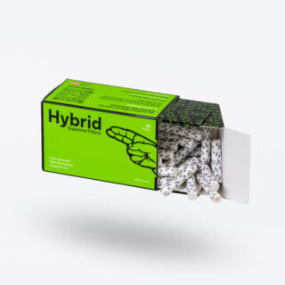 Hybrid Aktivkohlefilter, 55er-Pack, Open