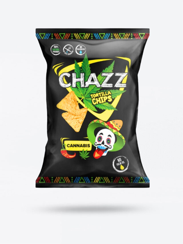 Chazz Tortilla Chips Cannabis & Jalapeno 90g