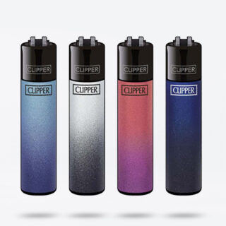 CLIPPER Feuerzeug Metallic Gradient