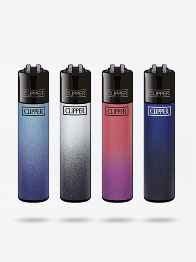 CLIPPER Feuerzeug Metallic Gradient