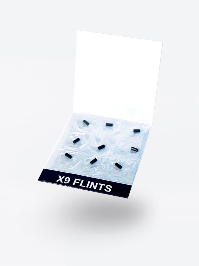 CLIPPER Feuersteine Flints 9er Blister – Bild 2