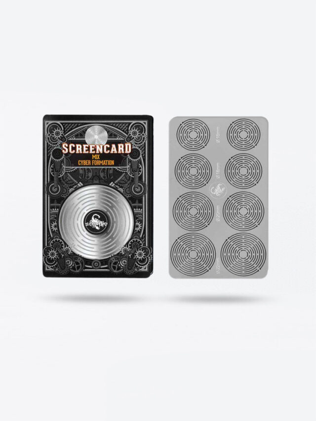 Scorpio Screencard Einlegesiebe Mix 16-22mm