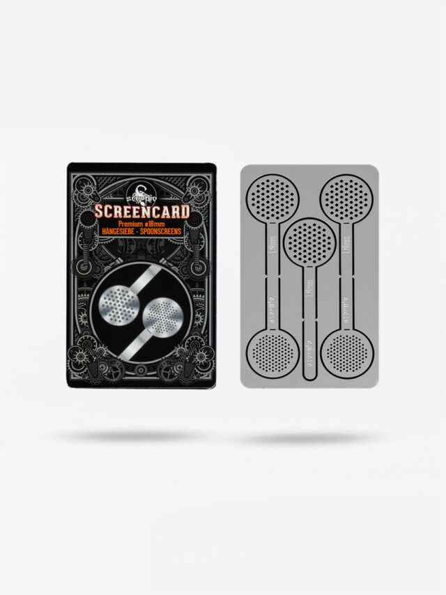 Scorpio Screencard Hängesiebe 18mm
