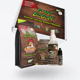 Plant BoOom Starter Set Living Soil 750g