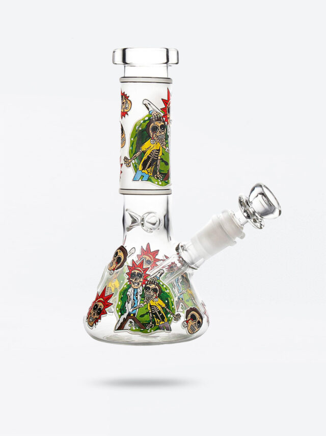 Rick and Morty fluoreszierende Ice-Bong