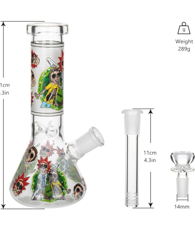 Rick and Morty fluoreszierende Ice-Bong – Bild 3
